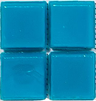 Мозаика Rose Mosaic AJ55+5 Casablanca / Galaxy 31.8x31.8 синяя глянцевая, чип 10x10 квадратный