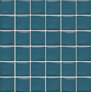Настенная плитка Kerama Marazzi 21043 Анвер 30.1x30.1 синяя матовая мозаика