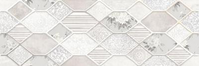 Декоративная плитка ALMA Ceramica DWU11RXN004 Roxana 60x20 бежевая с орнаментом