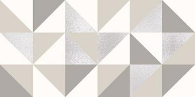 Декоративная плитка Kerlife Stella Geometrico Marfil 63x31.5 белая глазурованная глянцевая