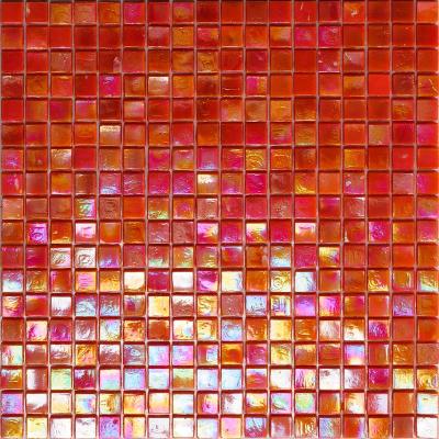 Alma Цвета 15 мм NB0821 Стекло красный, оранжевый, поверхность глянцевая