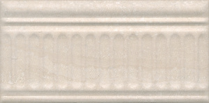 Бордюр Kerama Marazzi 19047\3F Олимпия Kerama Marazzi 20x9.9 бежевый матовый под камень