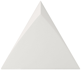 Настенная плитка Equipe 24453 Magical 12.4x10.7 белая матовая 3d узор / моноколор