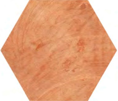 Керамогранит Kerlife Small Tile Mediterraneo-M cotto 22.8x19.8 коричневый глазурованный матовый под камень