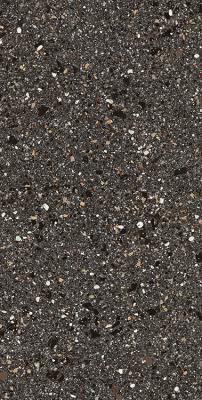 Керамогранит QUA Granite Alone Noche Full Lappato 60x120x0.65 черный лаппатированный под камень