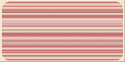 Настенная плитка Azori 504511101 Boho Carmin 63x31.5 розовая глянцевая полосы