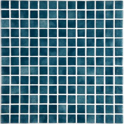 Мозаика Ezarri Niebla 2502-А 31.3х49.5 синяя глянцевая