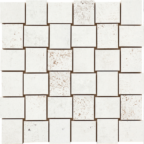 Мозаика Peronda 20351 D.Mitte-W 30x30 белая матовая под камень