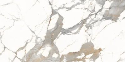 Керамогранит Artcer 378 Marble Oklay Gold 60x120 белый полированный под мрамор