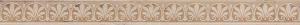Firenze  75x900 Wall Border Beige&Brown Glossy 