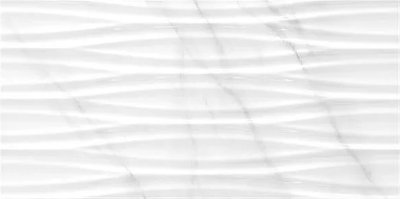 Керамогранит Sina Tile УТ000032838 Bahama White Rustic 30x60 белый / серый полированный под мрамор / волнистая