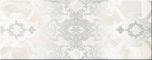 Настенная плитка Azori 504151201 Navarra Crema Barocco 20.1x50.5 глазурованная глянцевая 
