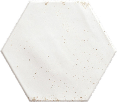 Керамогранит Ribesalbes Ceramica PT03152 Hope White Hex Matt 17.3x15 белый матовый под камень