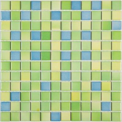 Мозаика NSmosaic PORCELAIN PP2323-11 300х300 зеленая глянцевая