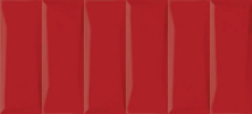 Настенная плитка Cersanit EVG413 Evolution 44x20 красная глянцевая моноколор