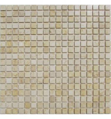 Мозаика FK Marble 35338 Classic Mosaic Botticino 15-4P 30.5x30.5 бежевая полированная