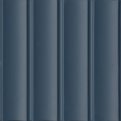 Декоративная плитка Kerama Marazzi SOA004 Аква Альта 1 20x20 синяя матовая / структурная полосы моноколор