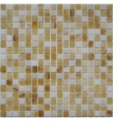 Мозаика FK Marble 35445 Mix Mosaic White Golden Onyx 15-4P 30x30 микс полированная