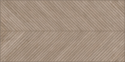 Керамическая плитка Axima 56528 Андорра 30x60 коричневая матовая / рельефная под камень / полосы