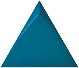 Настенная плитка Equipe 24446 Magical 12.4x10.7 синяя глянцевая 3d узор / моноколор