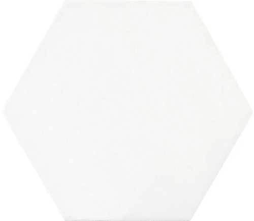 Керамогранит Pamesa 15-292-012-1955 Hex Mayfair Blanco 19.8x22.8 белый матовый моноколор