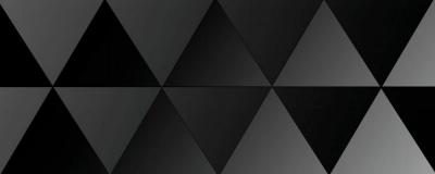 Blak&White-Decor Triangle Black 20х50