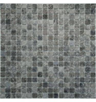 Мозаика FK Marble 35800 Classic Mosaic Sultan Dark 15-4T 30.5x30.5 серая матовая