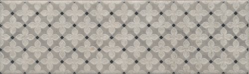 Декор Kerama Marazzi VT\A545\9050 Борго 8,5x28,5 серый матовый под бетон / орнамент / штукатурку