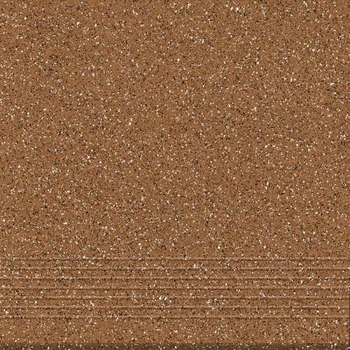 Ступень Cersanit ML4A113D Milton 29.8x29.8 коричневая натуральная под камень