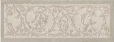 Декоративная плитка Kerama Marazzi HGD/A504/15145 Монсанту 3 15х40 бежевая матовая с орнаментом