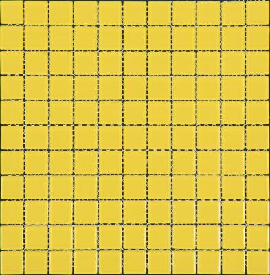 Natural Color palette A-051 (B-051) Стекло желтый, поверхность глянцевая 30x30