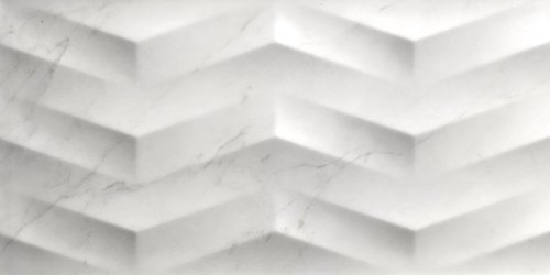 Настенная плитка Keraben 36027 Evoque Concept Blanco Brillo 30x60 белая глянцевая с узором