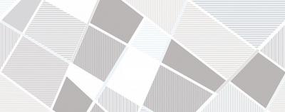 Декоративная плитка Azori 587902002 Sonnet Grey Geometria 50.5x20.1 серая матовая геометрия