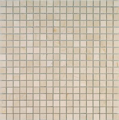 Мозаика Orro mosaic CREMA MARFIL POL 30.5x30.5 бежевая матовая, чип 15x15 квадратный