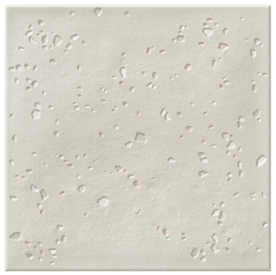 Керамогранит WOW 126391 Stardust Pebbles Ivory 15x15 белый глазурованный матовый под камень