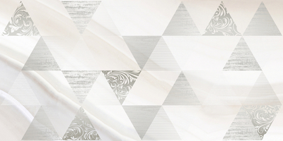 Декоративная плитка Laparet 04-01-1-18-03-37-3624-0 х9999285808 Boreal 60x30 кремовая глазурованная глянцевая под геометрию