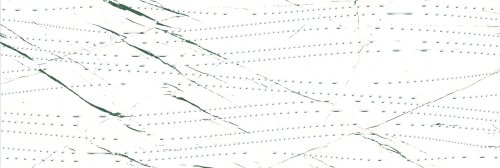 Настенная плитка EspinasCeram GWD3090 Galass Wave Decor 30x90 белая рельефная глянцевая под мрамор