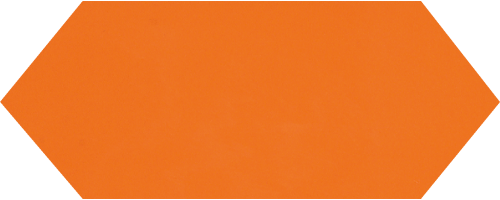 Настенная плитка Monopole 54169 Cupidon Naranja Brillo Liso 10х30 оранжевая глянцевая / Glossy моноколор