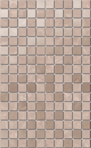 Декор Kerama Marazzi MM6360 Гран Пале 40x25 бежевый глянцевый мозаика / под мрамор