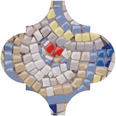 Декор Kerama Marazzi OP\A169\65000 Арабески Майолика 6.5x6.5 бежевый глянцевый мозаика