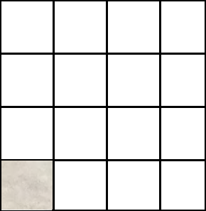 Мозаика Vitra K9518548R Quarstone 7Рек R10B 7.5X7.5 белая глазурованная матовая под камень