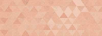 Настенная плитка Kerlife PRIMAVERA CORAL 25.1x70.9 розовая глянцевая геометрия