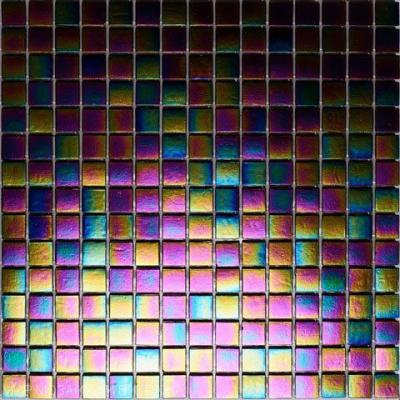 Мозаика ROSE MOSAIC WB48 Rainbow (размер чипа 10x10 мм) 31.8x31.8 микс глянцевая моноколор перламутр