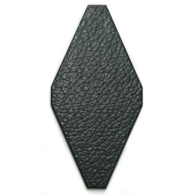 Специальный элемент NSmosaic Ceramic FTR-1021 керамика плоская 200х100 черный глянцевый кожа