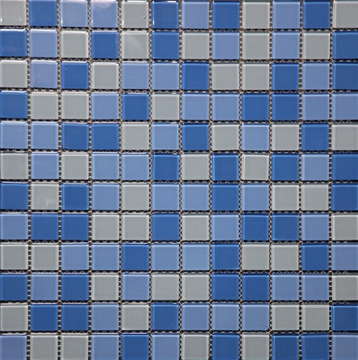 Мозаика Imagine!lab CH4002РМ 30x30 синяя глянцевая под камень