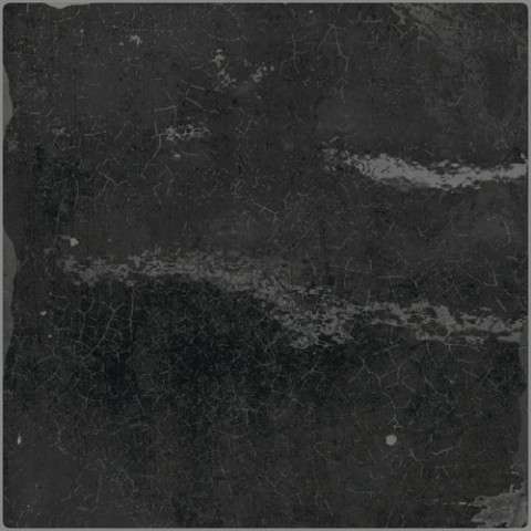 Настенная плитка Carmen MPL-000461 Souk Black 13x13 черная глянцевая под камень