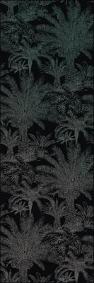 Декоративная плитка Kerama Marazzi HGD\B450\14051R Синтра 2 обрезной 40x120 черный матовый флористика