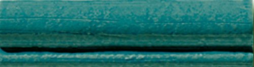 Бордюр El Barco 78797366 Moldura Chic Bondi 4x15 зеленый / бирюзовый матовый моноколор