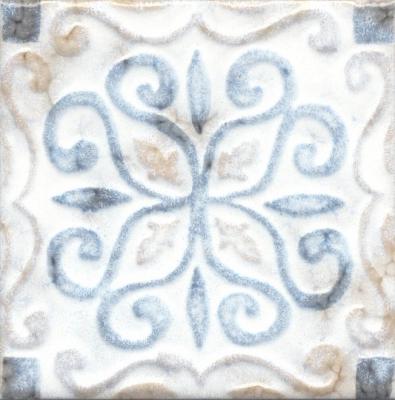 Декор Kerama Marazzi DD\C28\17023 Барио 15x15 белый матовый майолика