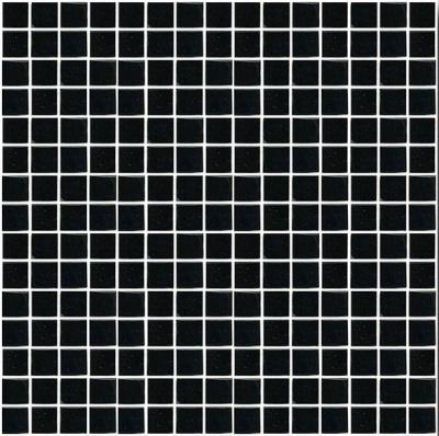 Мозаика ROSE MOSAIC A49 Matrix color 2 (размер чипа 20x20 мм) 32.7x32.7 черная глянцевая моноколор